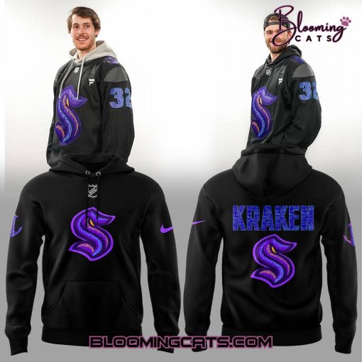 Seattle Kraken x Black Hockey History Night Limited Edition Hoodie