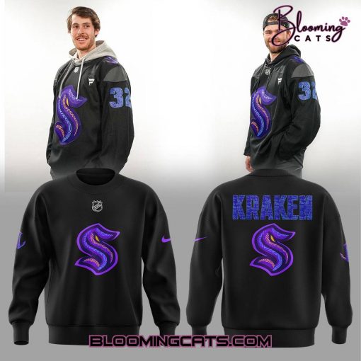 Seattle Kraken x Black Hockey History Night Limited Edition Sweatshirt