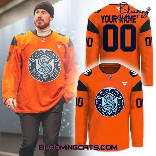 Seattle Kraken x Indigenous Peoples Night Hockey Jersey