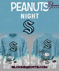 Seattle Kraken x Pirates Anniversary of Peanuts Limited Edition Sweatshirt