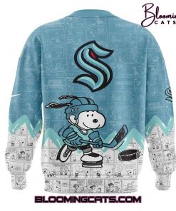 Seattle Kraken x Pirates Anniversary of Peanuts Limited Edition Sweatshirt