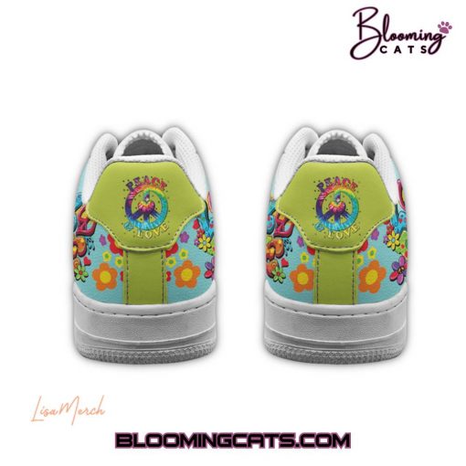 “Stay Trippy Little Hippie” Air Force 1 Sneaker