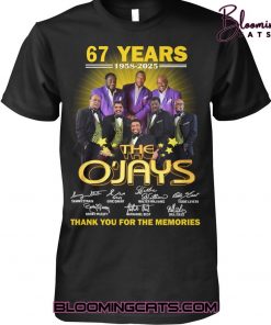 The O’Jays “Thank You For The Memories” Black Shirt