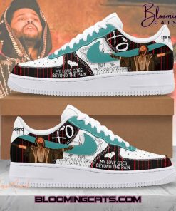 The Weeknd “MY LOVE GOES BEYOND THE PAIN” Air Force 1 Sneaker