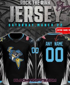 Toledo Walleye “Rock the Rink” 2025 Limited Edition Hockey Jersey