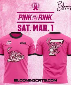 Toledo Walleye x Pink In The Rink 2025 Limited Edition Tee