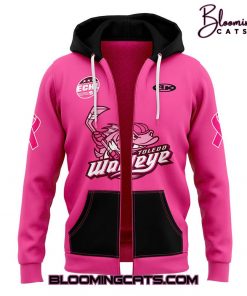 Toledo Walleye x Pink In The Rink 2025 Limited Edition Zip Hoodie