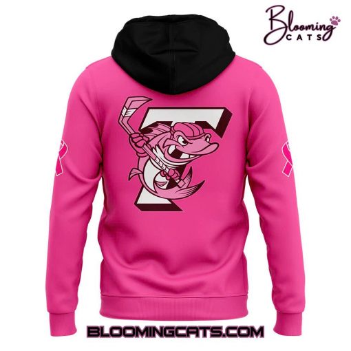 Toledo Walleye x Pink In The Rink 2025 Limited Edition Zip Hoodie