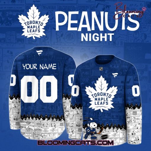 Toronto Maple Leafs “75th Anniversary of Peanuts” Snoopy Jersey