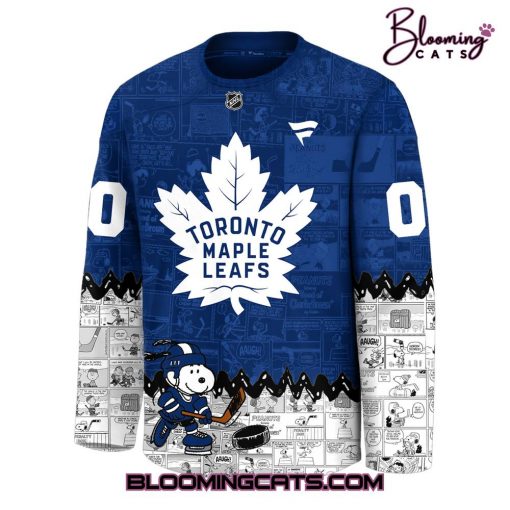 Toronto Maple Leafs “75th Anniversary of Peanuts” Snoopy Jersey