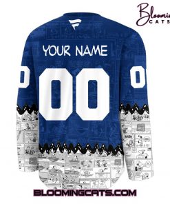 Toronto Maple Leafs 75th Anniversary of Peanuts Snoopy Jersey