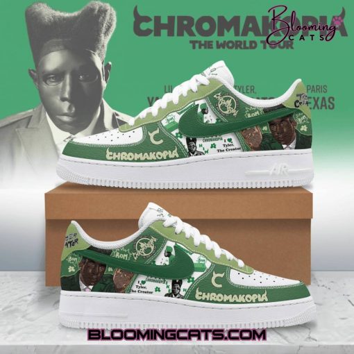 Tyler, The Creator “CHROMAKOPIA – THE WORLD TOUR” Air Force 1 Sneaker