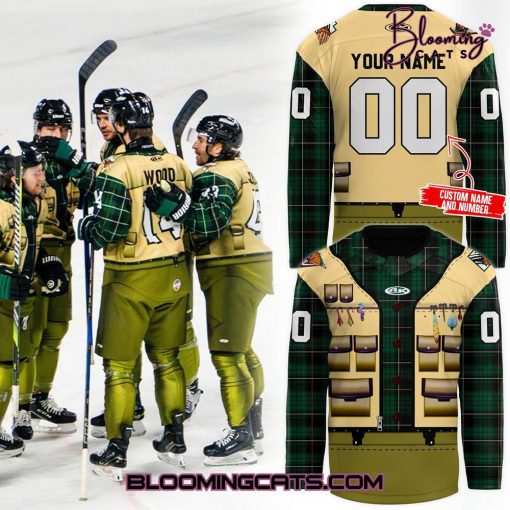 Utah Grizzlies “Fishing Night” Limited Edition Hockey Jersey