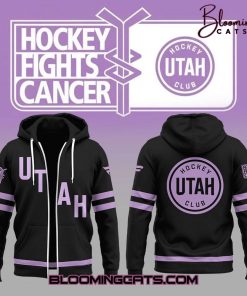 Utah Hockey Club x Fights Cancer 2025 Limited Edition Zip Hoodie