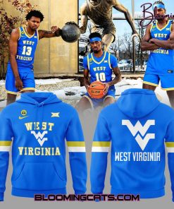 West Virginia Mountaineers x Jerry West Limited Edition Blue Hoodie