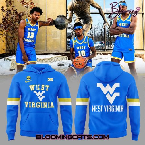 West Virginia Mountaineers x Jerry West Limited Edition Blue Hoodie