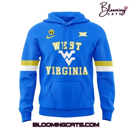 West Virginia Mountaineers x Jerry West Limited Edition Blue Hoodie