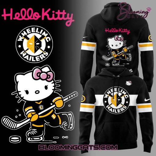 Wheeling Nailers x Hello Kitty Limited Edition Black Hoodie