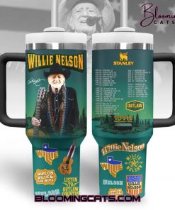 Willie Nelson “LISTEN TO OUTLAW COUNTRY” 2025 Stanley Tumbler