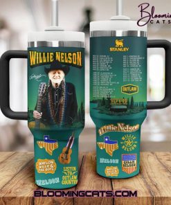 Willie Nelson “LISTEN TO OUTLAW COUNTRY” 2025 Stanley Tumbler