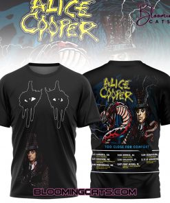 Alice Cooper “TOO CLOSE FOR COMFORT” 2025 Shirt