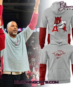 Arkansas Razorback BallHogs 2025 Gray Limited Edition Hoodie