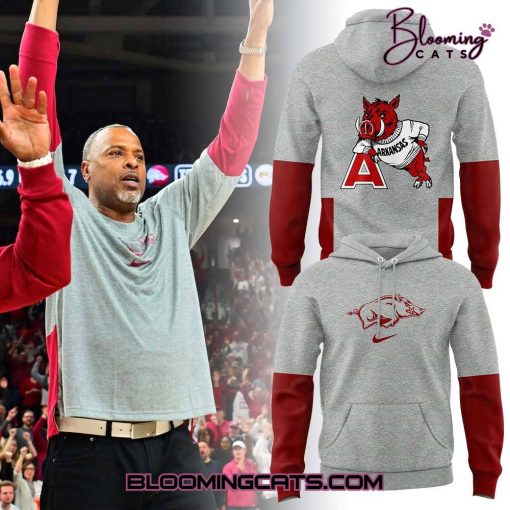 Arkansas Razorback BallHogs 2025 Gray Limited Edition Hoodie