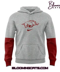 Arkansas Razorback BallHogs 2025 Gray Limited Edition Hoodie