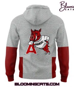 Arkansas Razorback BallHogs 2025 Gray Limited Edition Hoodie