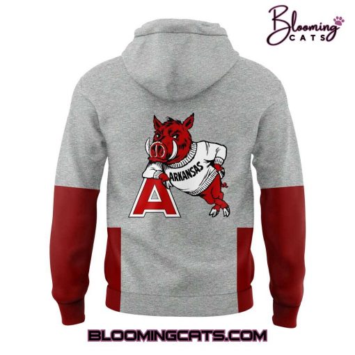 Arkansas Razorback BallHogs 2025 Gray Limited Edition Hoodie