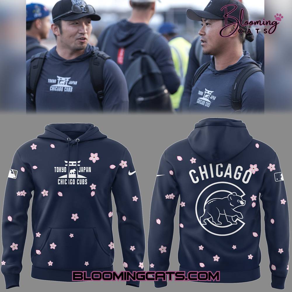 Chicago Cubs x Tokyo Series 2025 Limited Edition Hoodie Chicago Cubs x Tokyo Series 2025 Limited Edition Hoodie
