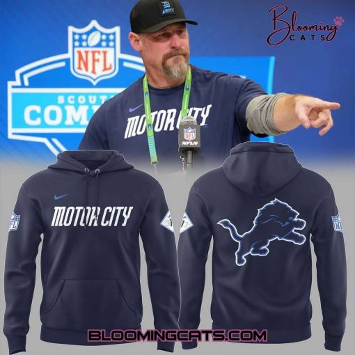 Detroit Lions 313 Motor City Limited Edition Hoodie