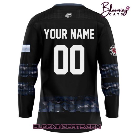 Huntsville Havoc x Military Night 2025 Black Jersey