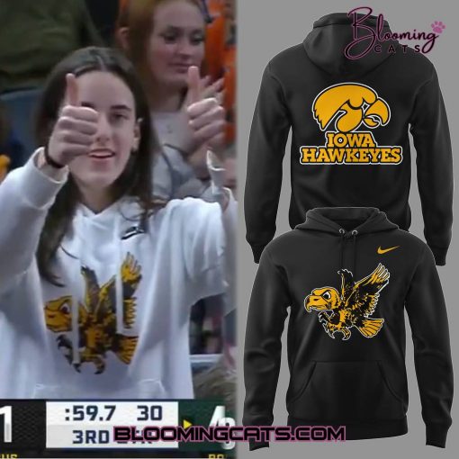 Iowa Hawkeyes x Caitlin Clark Limited Edition Black Hoodie