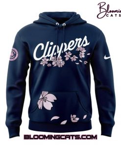 Los Angeles Clippers x Japanese Heritage Night 2025 Navy Hoodie