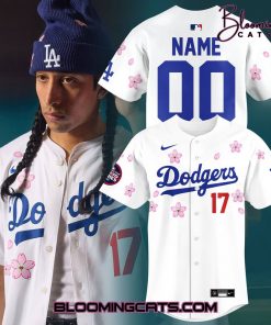 Los Angeles Dodgers x Takashi Murakami 2025 White Baseball Jersey