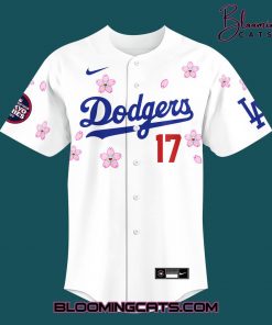 Los Angeles Dodgers x Takashi Murakami 2025 White Baseball Jersey