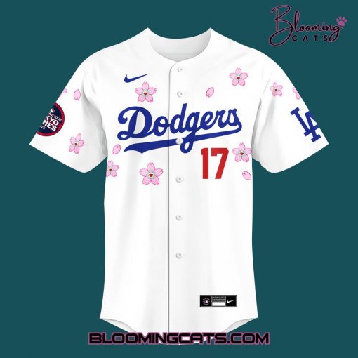 Los Angeles Dodgers x Takashi Murakami 2025 White Baseball Jersey