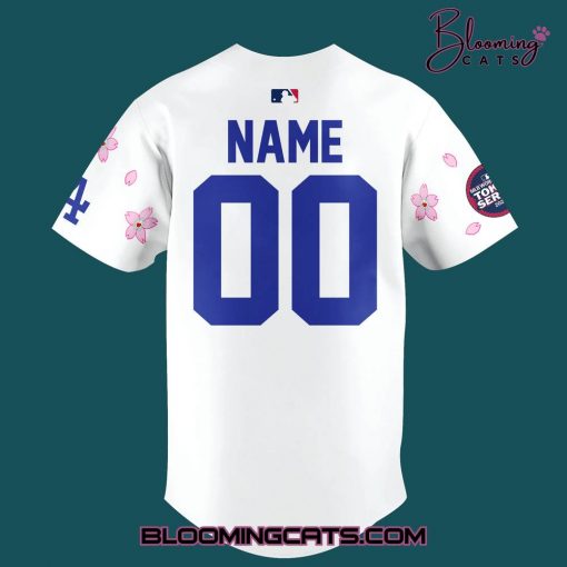 Los Angeles Dodgers x Takashi Murakami 2025 White Baseball Jersey