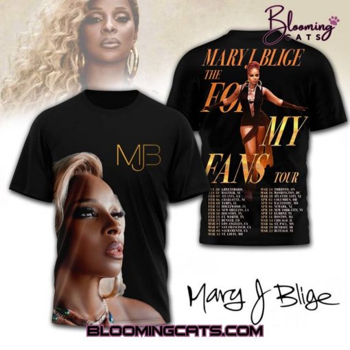 Mary J. Blige “For My Fans Tour” 2025 Shirt