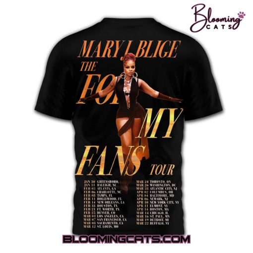 Mary J. Blige “For My Fans Tour” 2025 Shirt