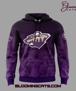 Minnesota Wild x Prince Night 2025 Limited Edition Purple Hoodie