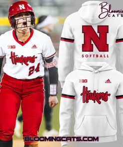 Nebraska Cornhuskers Softball Limited Edition White Hoodie