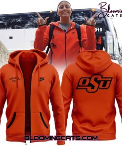 OSU Cowgirl Basketball Special Edition 2025 Zip Hoodie