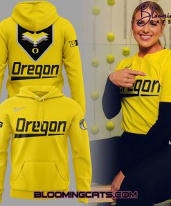 Oregon Softball New 2025 Limited Edition Yellow Hoodie