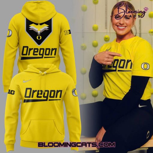 Oregon Softball New 2025 Limited Edition Yellow Hoodie