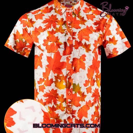 Retro Limited Edition Orange Hawaiian Shirt