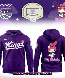 Sacramento Kings x My Melody 2025 Purple Hoodie