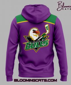 San Diego Gulls x Mardi Gras 2425 Limited Edition Purple Hoodie