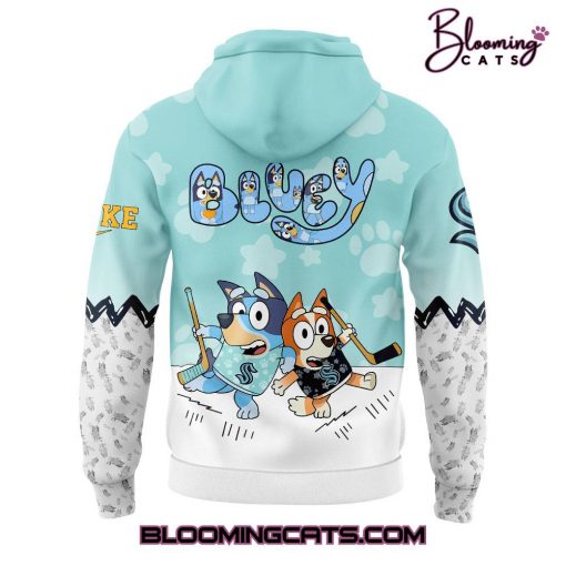 Seattle Kraken x Bluey And Bingo 2025 Limited Edition Hoodie